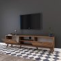 TV-stativ Anon i valnøtt - 180 cm TV-stativ Anon i valnøtt - 180 cm