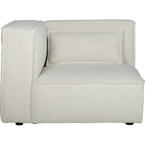 Nes modulsofa - hjørneseksjon venstre - Stone White Nes modulsofa - hjørneseksjon venstre - Stone White