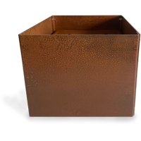 Corten stålpotter torget - 40x40x40 cm Corten stålpotter torget - 40x40x40 cm