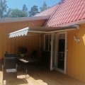 Kundebilde Terrassmarkise med motor - 3 x 2,5 m - Grå