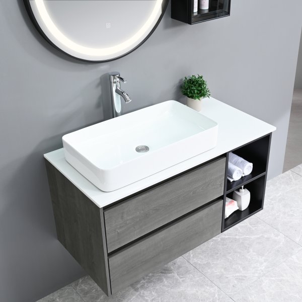 Baderomsmbler Dove - Gr tre