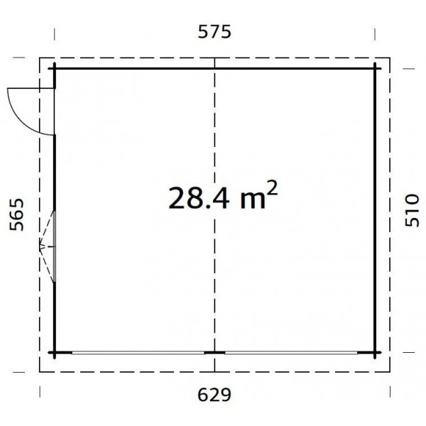 Garasje Roger - 28,4 m�