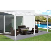 Terrassetak Jim - hvit - 300 x 435 cm Terrassetak Jim - hvit - 300 x 435 cm