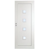 Öland skyvedør - 1-speil - Kvadrat 4 glass - Massiv Öland skyvedør - 1-speil - Kvadrat 4 glass - Massiv