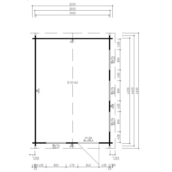 Gösta E Anneks - 14 m² Gösta E Anneks - 14 m²