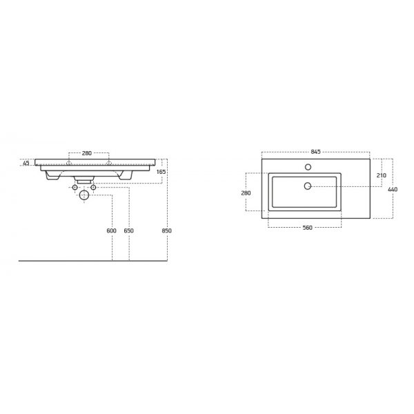 Møbelpakke Luxus 85 tre Møbelpakke Luxus 85 tre