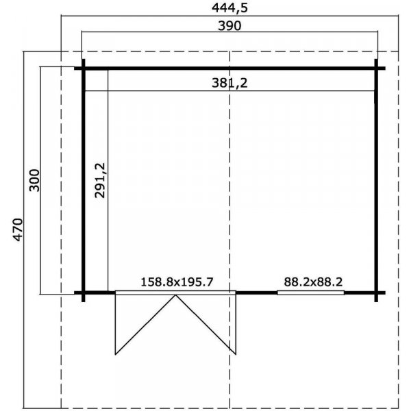 Anneks Sonja D - 11,5 m² Anneks Sonja D - 11,5 m²