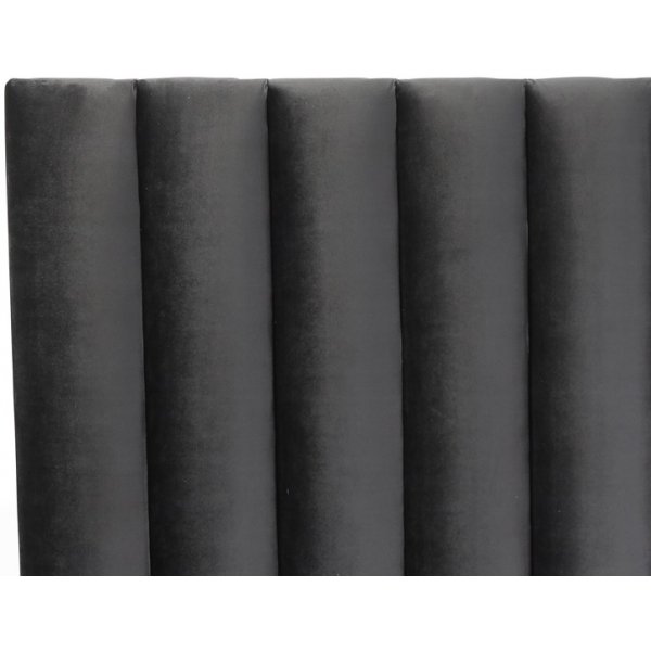 Pernilla sengegavl Antrasitt (Fløyel) - 210 x 135 cm Pernilla sengegavl Antrasitt (Fløyel) - 210 x 135 cm