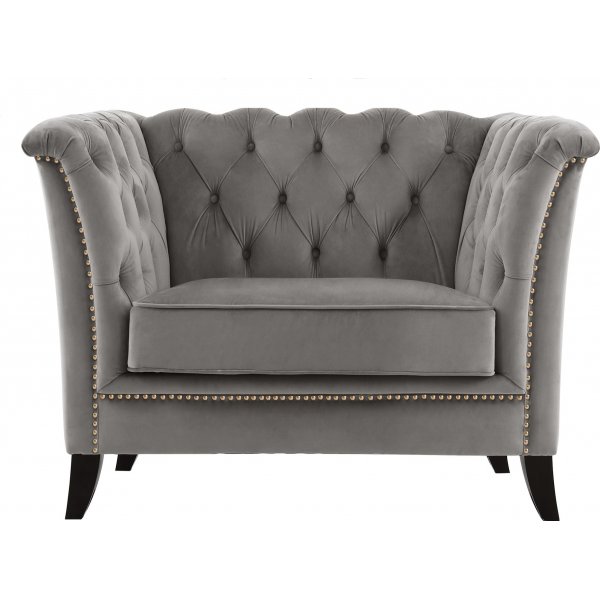 Lenestol chesterfield gr� - Henry