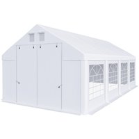Partytelt i PVC - 4 x 8 m