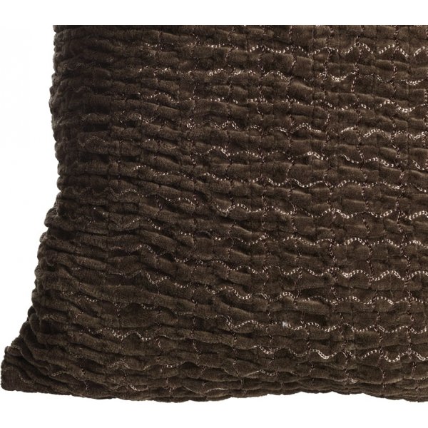Visha putetrekk 45 x 45 cm - Brun Visha putetrekk 45 x 45 cm - Brun