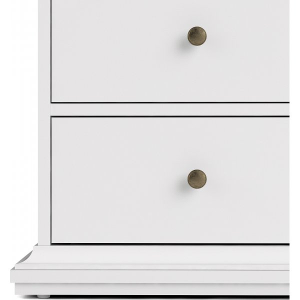 Paris skrivebord hvitt - Klassisk stil