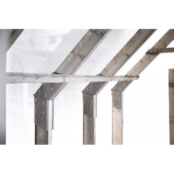 Drivhus Ophelia i tre - 11 m² + Drivhusrengjøring Drivhus Ophelia i tre - 11 m² + Drivhusrengjøring