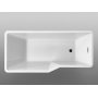 Badekar Hamilton hyrevendt - 170 cm