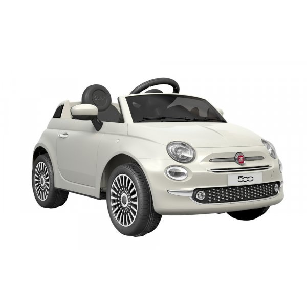 Elbil til barn Fiat 500 - hvit