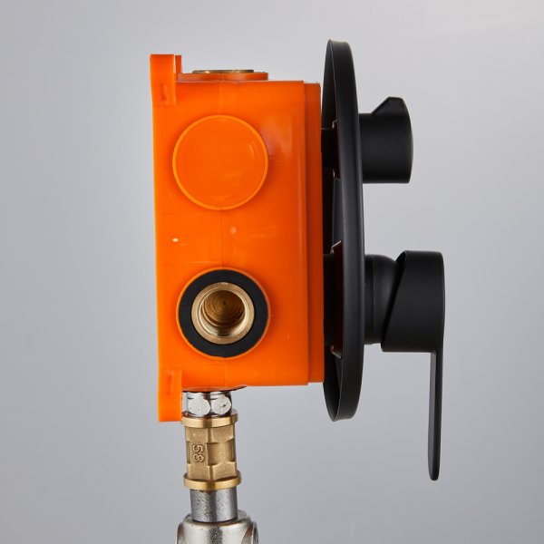 Dusjbatteri Violet - Sort