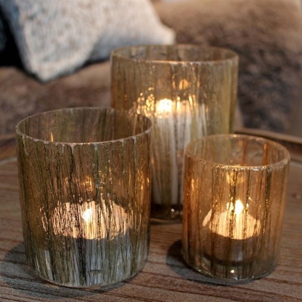 Maja lyslykt 3-pakning 10 x 12 cm / 8 x 10 cm / 7 x 8 cm - Glass Maja lyslykt 3-pakning 10 x 12 cm / 8 x 10 cm / 7 x 8 cm - Glass