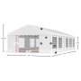 Partytelt Eco 1 i PE - 4 x 11 m