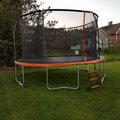 Kundebilde Trampoline med sikkerhetsnett - 425 cm