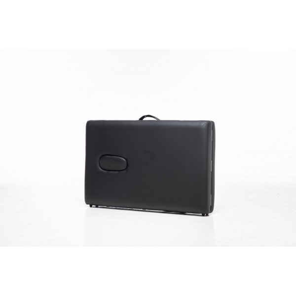 Massasjebord med treben - 2 soner - Svart