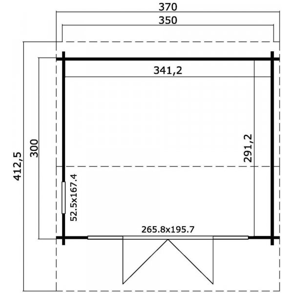 Anneks Doris - 10,5 m² Anneks Doris - 10,5 m²