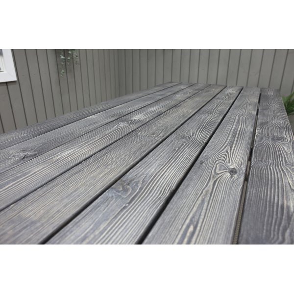 Scottsdale spisebord 190 cm - Rustikk grå + Rengjøringsspray for utemøbler Scottsdale spisebord 190 cm - Rustikk grå + Rengjøringsspray for utemøbler