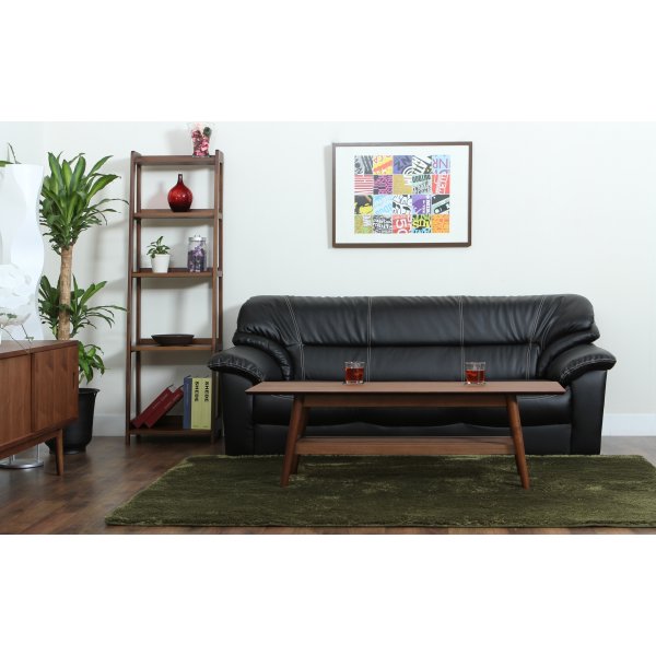 Dominic sofa 3-seter - Svart kunstskinn Dominic sofa 3-seter - Svart kunstskinn