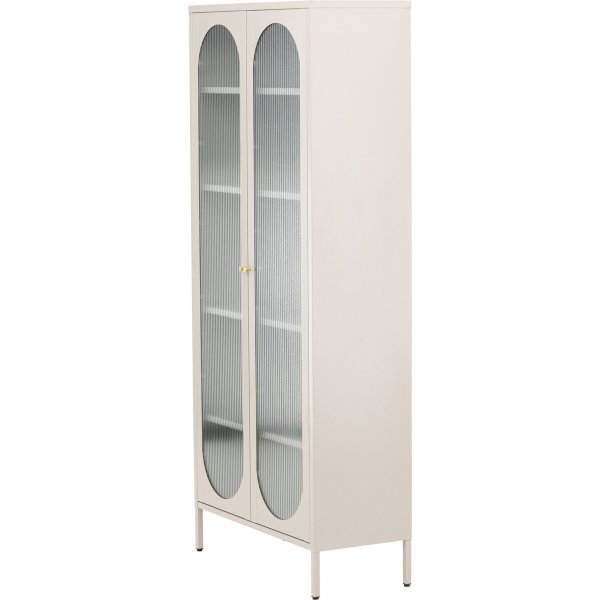 Lima vitrineskap beige Lima vitrineskap beige