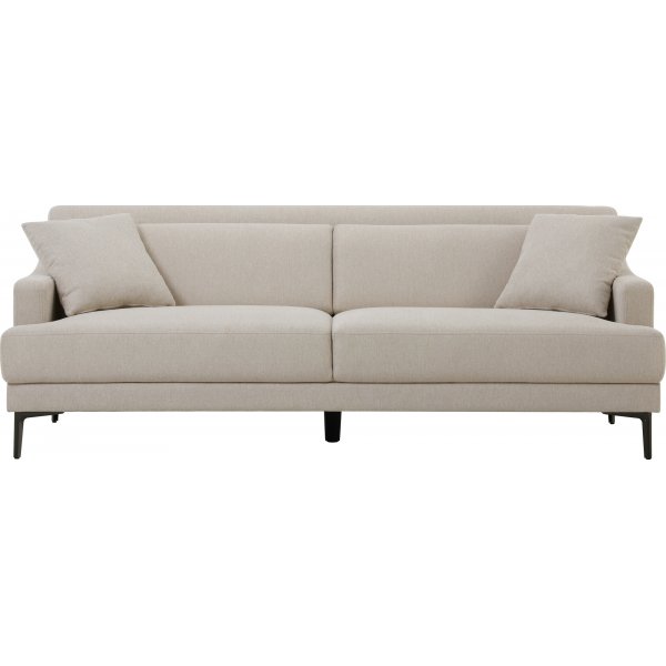Sofa 3-seter beige moderne - Hanna Sofa 3-seter beige moderne - Hanna