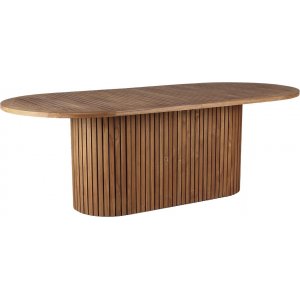 Teak spisebord ovalt 220x100 cm Teak spisebord ovalt 220x100 cm