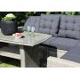 Orlando utembelgruppe med hy rygg (justerbar) - Gr kunstrotting