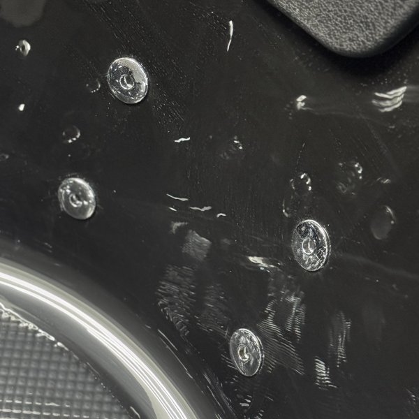 Hj�rnebadekar Kailua massasjebadekar 150 � 150 cm - Svart