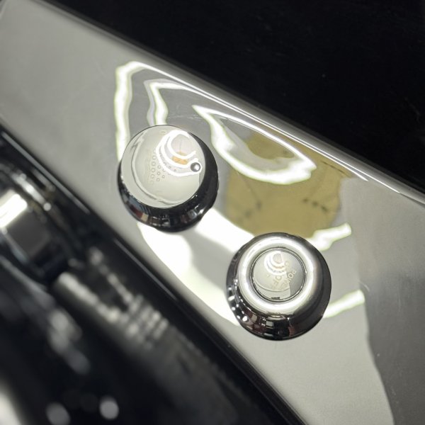 Hj�rnebadekar Kailua massasjebadekar 150 � 150 cm - Svart