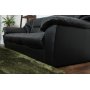 Dominic sofa 3-seter - Svart kunstskinn Dominic sofa 3-seter - Svart kunstskinn
