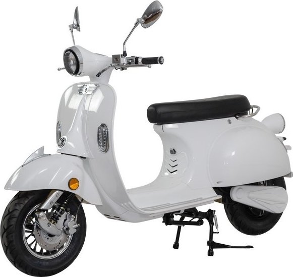 Elmoped - 2000W Hvit