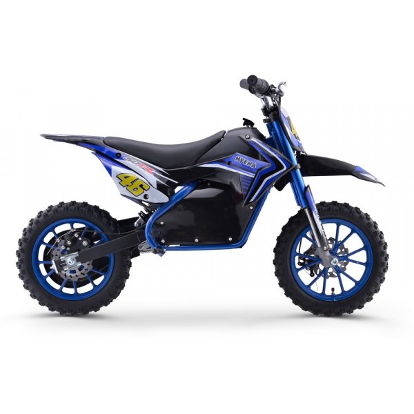 Minicross Hyena - Bl + Reflekterende sele