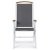 Ebbarp posisjonsstol hvit aluminium - gr/eik/hvit