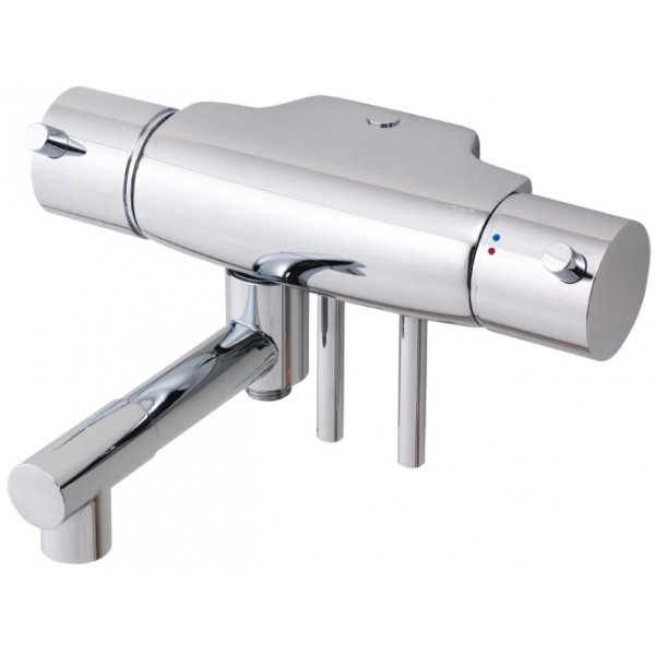 FM Mattsson Sikkerhetsblander (40 c/c) for badekar, Garda Chrome - 9695-0000