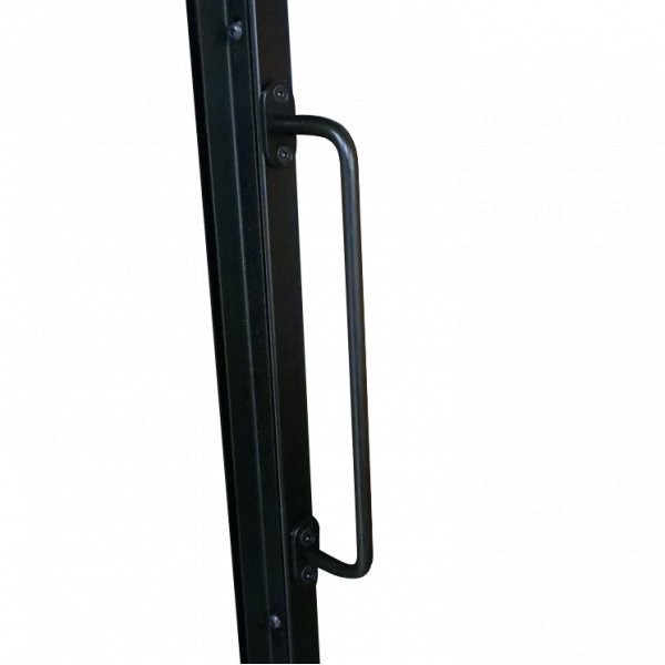 Industriglassd�r - Enkel med sidedel som kan �pnes