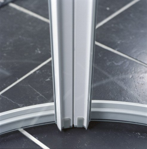 If� Solid SVR, kvartsrund dusjvegg