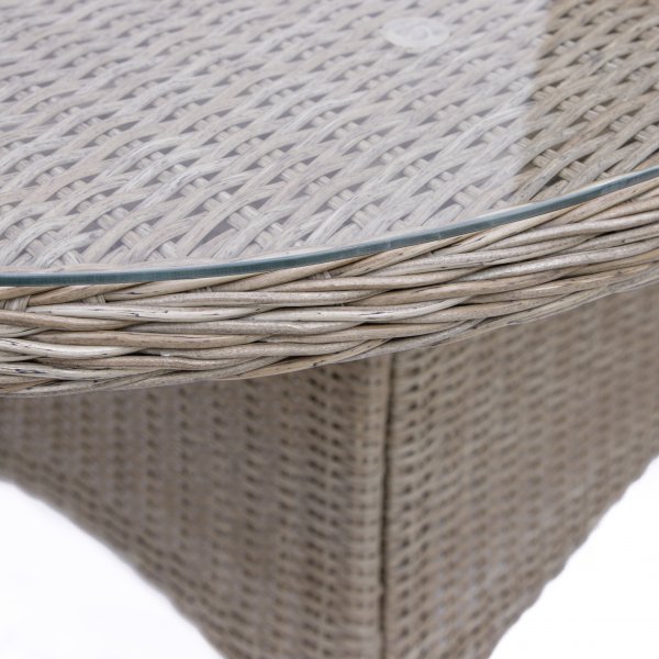 Hagebord - Menton | 180x100cm | Natur | Oval Hagebord - Menton | 180x100cm | Natur | Oval