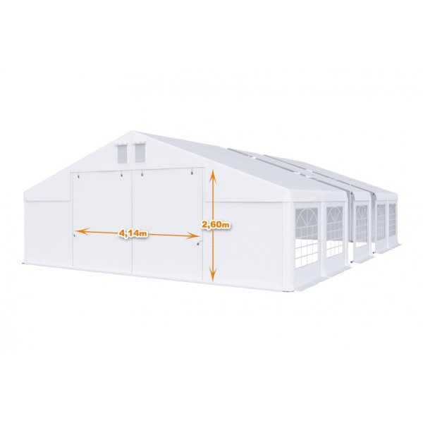 Partytelt i PVC - 8 x 86 m Partytelt i PVC - 8 x 86 m