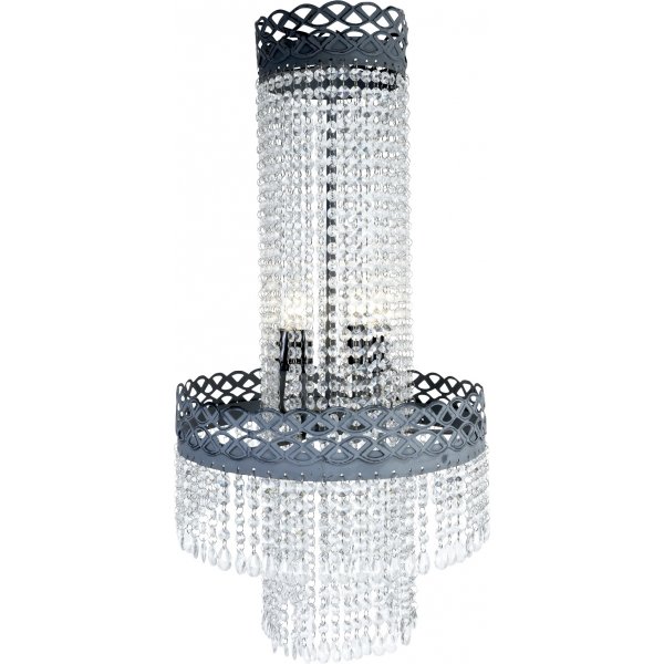 Krystalllysekrone �40 cm h�yde 78 cm