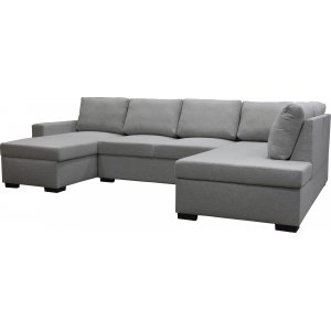 Sofa 309 cm lys gr� - Solna
