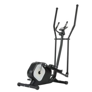 Crosstrainer med vannflaskeholder svart/hvit Crosstrainer med vannflaskeholder svart/hvit