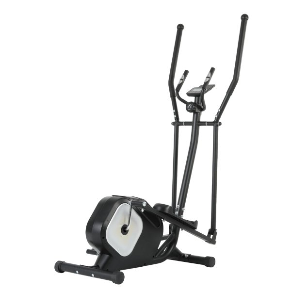 Crosstrainer med vannflaskeholder svart/hvit Crosstrainer med vannflaskeholder svart/hvit