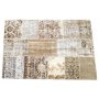 Patchwork-teppe Persia (beige) - Ekte patchwork
