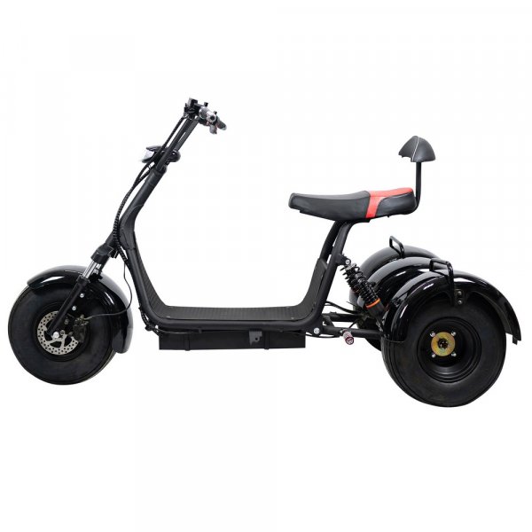 Elscooter Trehjuling - CityCoco 1200W + Ls kjede