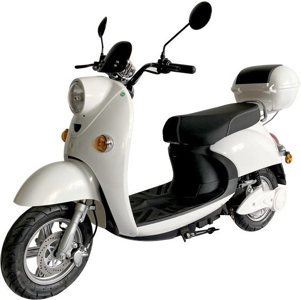 Elmoped Scooter - 1600W Hvit