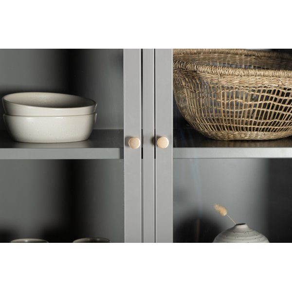 Torsnäs glassskap - Lys grå Torsnäs glassskap - Lys grå